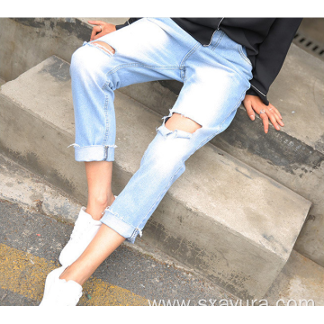 2020 autumn new jeans women's tights women's jeans